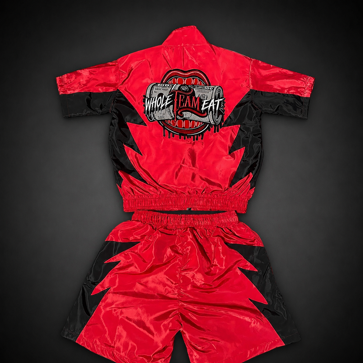 WTE Redline Short Set — Black & Red