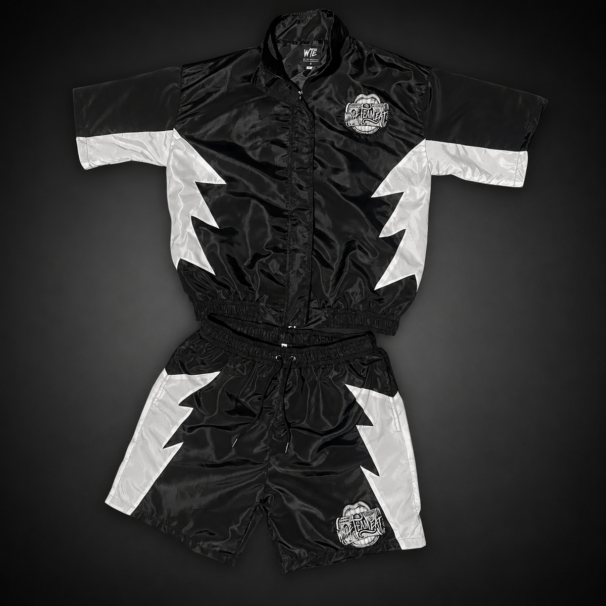 WTE Monochrome Short Set — Black & White