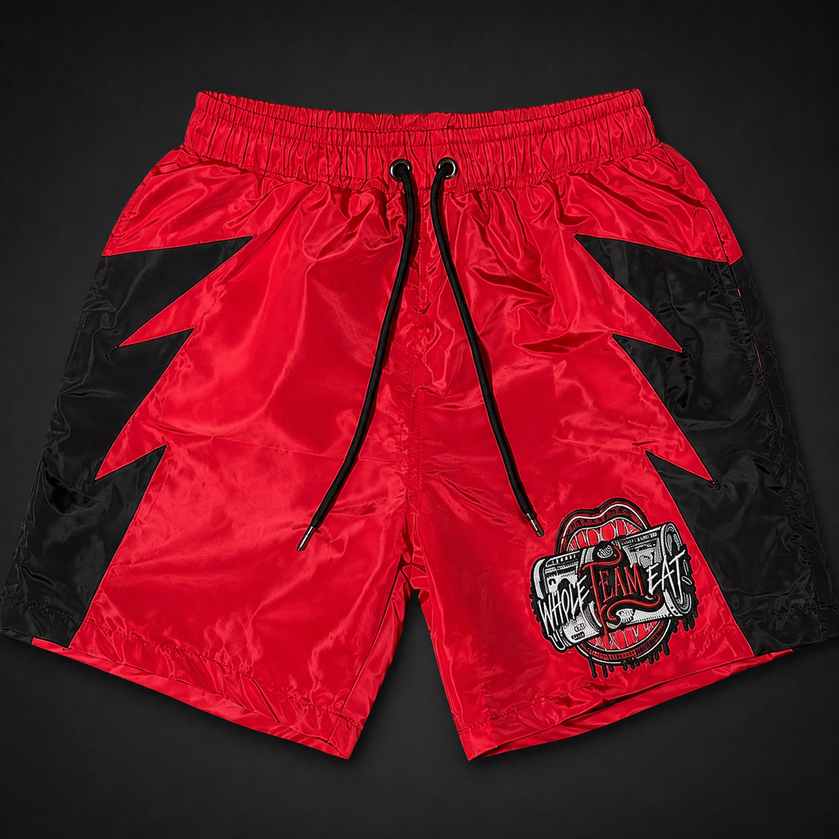 WTE Redline Short Set — Black & Red